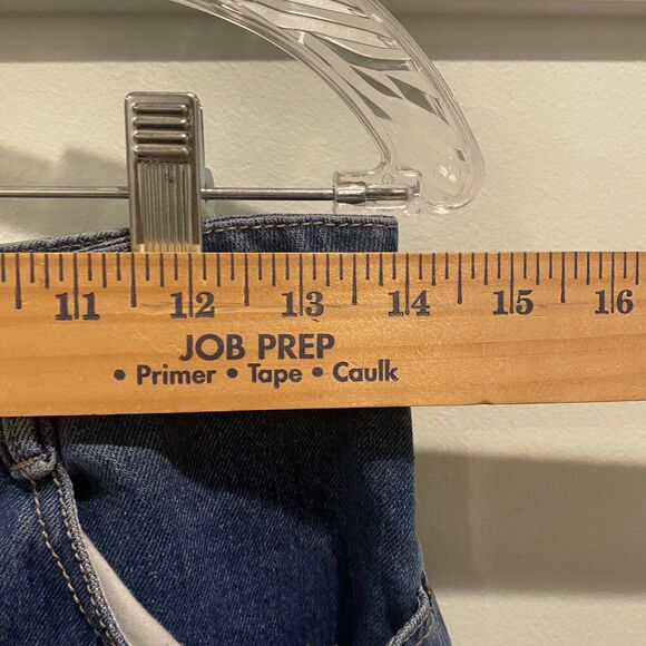 Denim Lab Cut Off Jean Shorts Womens Size M (28”) Embroidered Flowers - Picture 9 of 11